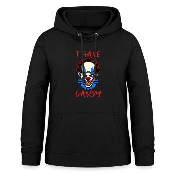 Halloween - Sweat à capuche Femme - noir - Devant - AI Model Female 172 light (172cm)