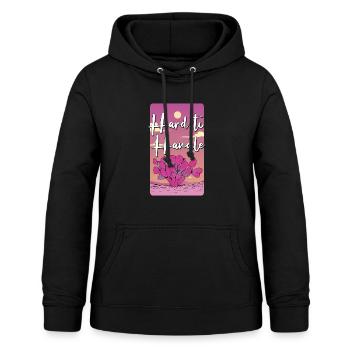 Kaktus Garten Kaktus - Frauen Hoodie - Schwarz - Vorne - AI Model Female 172 light (172cm)