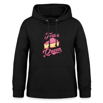 Torten Queen Bäckerin Torten Konditor - Frauen Hoodie - Schwarz - Vorne - AI Model Female 172 light (172cm)