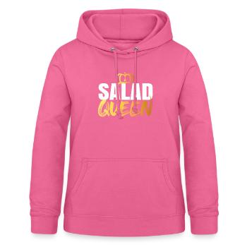 Salade Queen - Sweat à capuche Femme - rose - Devant - AI Model Female 172 light (172cm)