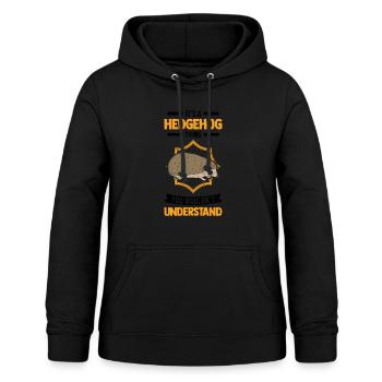 Igel Ding Stacheligel - Frauen Hoodie - Schwarz - Vorne - AI Model Female 172 light (172cm)