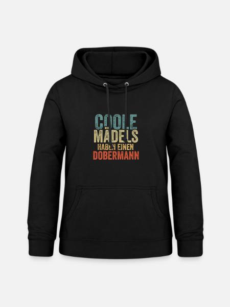 Dobermann - Frauen Hoodie - Schwarz