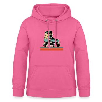 Inlineskating Inlineskater Geschenk - Frauen Hoodie - Pink - Vorne - AI Model Female 172 light (172cm)