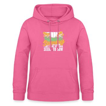Sonnenblume Schöne - Frauen Hoodie - Pink - Vorne - AI Model Female 172 light (172cm)