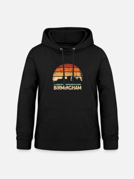 Birmingham - Frauen Hoodie - Schwarz