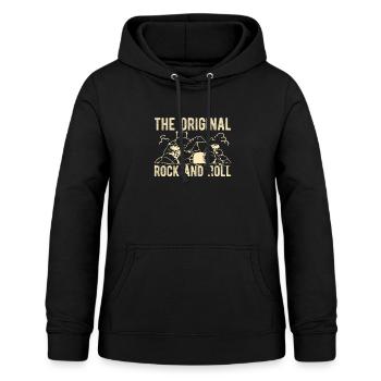 Christ Christianity Funny - Women's Hoodie - black - Front - AI Model Female 172 light (172cm)