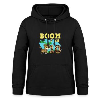 10th birthday Jaguar - Women's Hoodie - black - Front - AI Model Female 172 light (172cm)