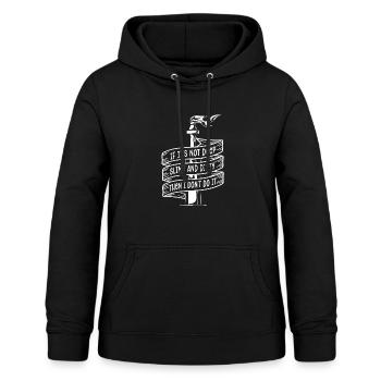 Ölfeld Bohrinsel Witzig - Frauen Hoodie - Schwarz - Vorne - AI Model Female 172 light (172cm)