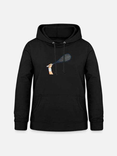 Squash - Frauen Hoodie - Schwarz