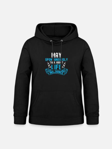 Versicherungsagent - Frauen Hoodie - Schwarz