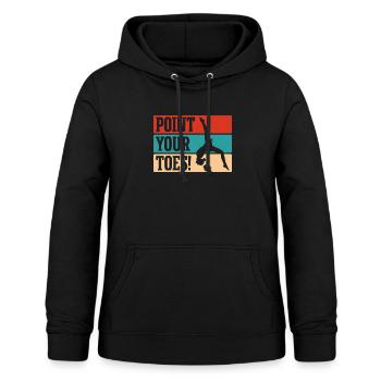 Gymnastics Trainer Gymnastics Trainer - Women's Hoodie - black - Front - AI Model Female 172 light (172cm)
