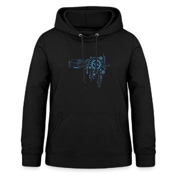 Ingenieurwesen Zukünftiger - Frauen Hoodie - Schwarz - Vorne - AI Model Female 172 light (172cm)