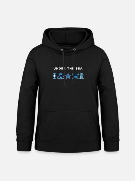 Aquarist Meeresbiologie Wassertier - Frauen Hoodie - Schwarz