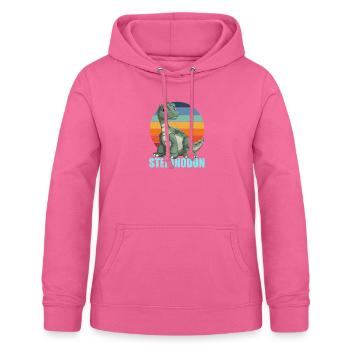 Stefanodon Combination of Stefan and Iguanodon - Women's Hoodie - pink - Front - AI Model Female 172 light (172cm)