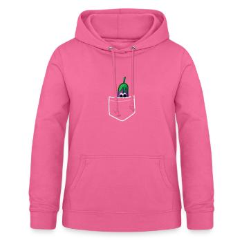 pocket eggplant Geschenkidee - Frauen Hoodie - Pink - Vorne - AI Model Female 172 light (172cm)