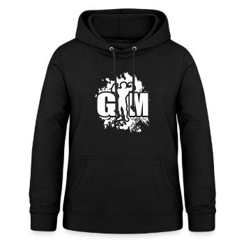 formation - Sweat à capuche Femme - noir - Devant - AI Model Female 172 light (172cm)