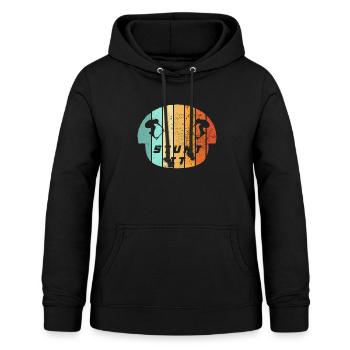 STUNTSCOOTER TRICKSCOOTER KICKSCOOTER SCOOTER KIDS - Frauen Hoodie - Schwarz - Vorne - AI Model Female 172 light (172cm)