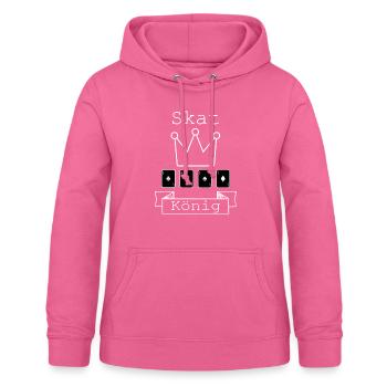 Skat König Kartenspiel Trumpf Karten Geschenk - Frauen Hoodie - Pink - Vorne - AI Model Female 172 light (172cm)
