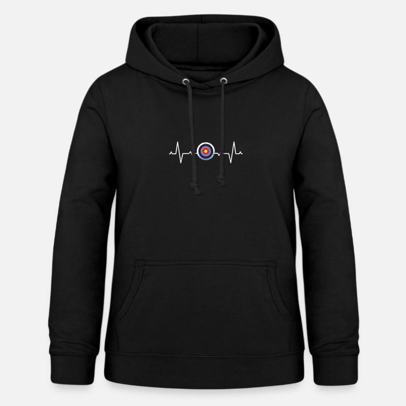 Tir à l’arc Archer - Sweat à capuche Femme - noir