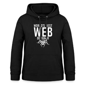 Spider Lover Gifts - Women's Hoodie - black - Front - AI Model Female 172 light (172cm)