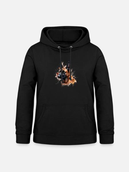 Belgian Malinois - Frauen Hoodie - Schwarz