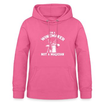 Winzer Wein Spruch für Weinliebhaber - Frauen Hoodie - Pink - Vorne - AI Model Female 172 light (172cm)