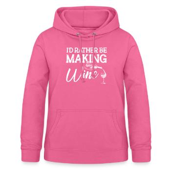 Winzer Wein Spruch für Weinliebhaber - Frauen Hoodie - Pink - Vorne - AI Model Female 172 light (172cm)