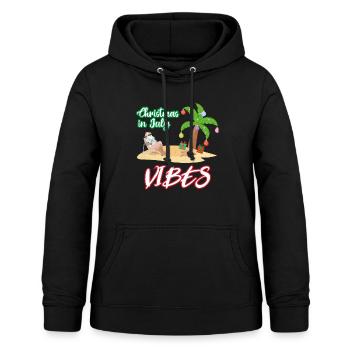 Weihnachten im Juli, Weihnachten - Frauen Hoodie - Schwarz - Vorne - AI Model Female 172 light (172cm)