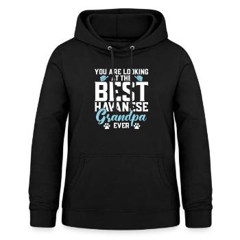Gifts for Havanese Dog Lovers - Frauen Hoodie - Schwarz - Vorne - AI Model Female 172 light (172cm)