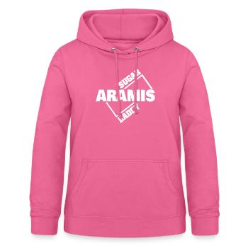 Sugardaddy Aramis - Frauen Hoodie - Pink - Vorne - AI Model Female 172 light (172cm)