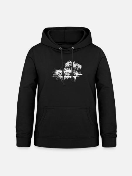 Sardinien als Urlaub - Frauen Hoodie - Schwarz