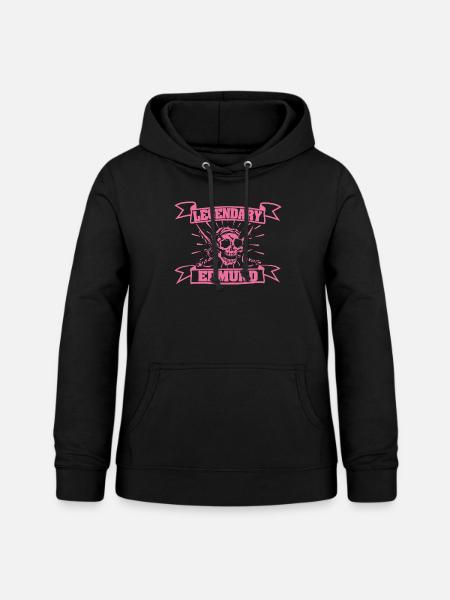 Edmund als Fasching - Frauen Hoodie - Schwarz