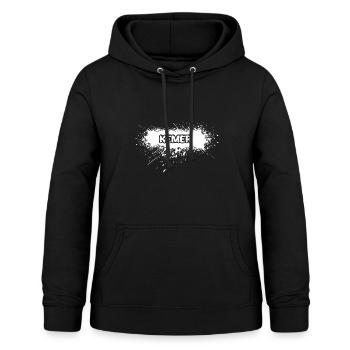 Sonne Kemer - Frauen Hoodie - Schwarz - Vorne - AI Model Female 172 light (172cm)