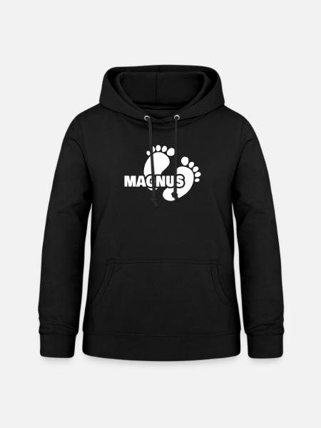 Geburt Magnus - Frauen Hoodie - Schwarz