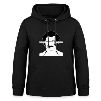 Pablo Let It Snow - Sweat à capuche Femme - noir - Devant - AI Model Female 172 light (172cm)