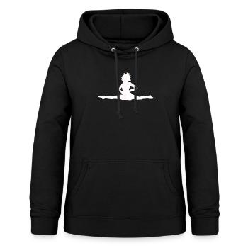 Karneval Garde Tanzen Fasching Fasenacht Spagat - Frauen Hoodie - Schwarz - Vorne - AI Model Female 172 light (172cm)