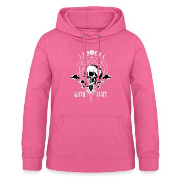 Sorcellerie occulte goth - Sweat à capuche Femme - rose - Devant - AI Model Female 172 light (172cm)