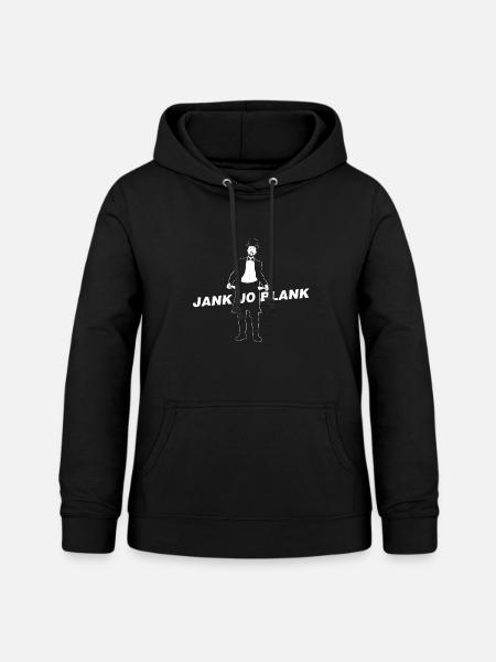 JANK JO BLANK - Frauen Hoodie - Schwarz