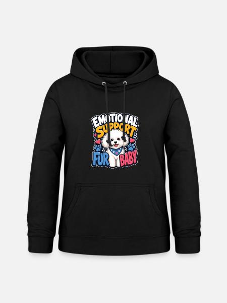 Bichon Frise - Frauen Hoodie - Schwarz