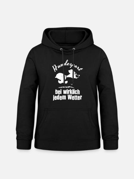 Hundesport - Frauen Hoodie - Schwarz