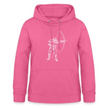 Archer - Sweat à capuche Femme - rose - Devant - AI Model Female 172 light (172cm)