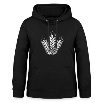 Landwirtschaft - Frauen Hoodie - Schwarz - Vorne - AI Model Female 172 light (172cm)