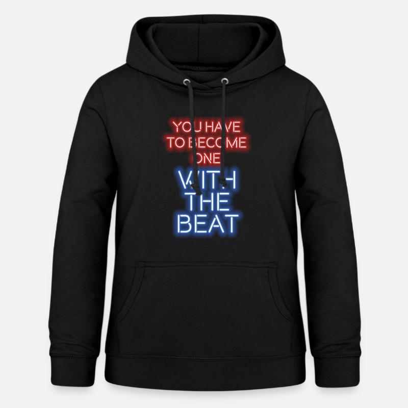 Fais-en un avec le beat en réalité virtuelle. - Sweat à capuche Femme - noir