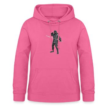 Ritter - Frauen Hoodie - Pink - Vorne - AI Model Female 172 light (172cm)