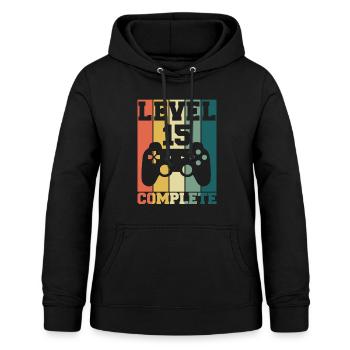 Level 15 Complete Gamer Geburtstag - Frauen Hoodie - Schwarz - Vorne - AI Model Female 172 light (172cm)
