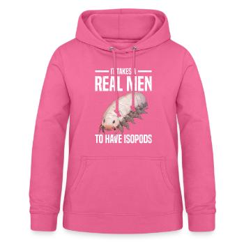 Asseln - Frauen Hoodie - Pink - Vorne - AI Model Female 172 light (172cm)