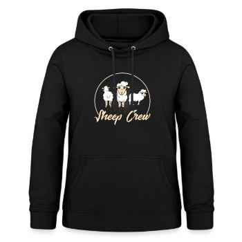 Schafzucht Landwirt Nutztier Schafe Geschenk - Frauen Hoodie - Schwarz - Vorne - AI Model Female 172 light (172cm)