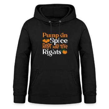 Rechte der Frauen Ermächtigung Feministisch Gesche - Frauen Hoodie - Schwarz - Vorne - AI Model Female 172 light (172cm)
