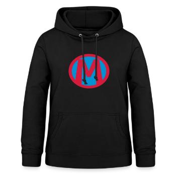 Super, Superheld, Superheldin, Hero, M - Frauen Hoodie - Schwarz - Vorne - AI Model Female 172 light (172cm)