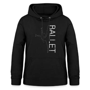 Ballett - Frauen Hoodie - Schwarz - Vorne - AI Model Female 172 light (172cm)